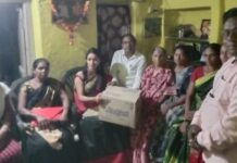 आमगावच्या ‘त्या’ कुटुंबियांना महिला काँग्रेसची सांत्वनपर भेट