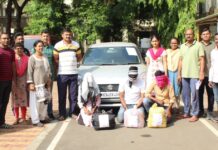 गांजा तस्करी करणाऱ्या एका तरुणीसह दोन तरुणांना मध्यरात्री अटक