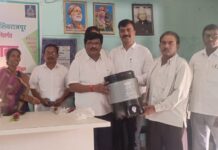 वने व वन्यजीव संवर्धनासाठी शिवराजपूरमधील ३६० लाभार्थ्यांना वॉटर कॅनचे वाटप