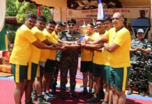 गडचिरोलीतील सीआरपीएफ बटालियनमध्ये रंगली पश्चिम विभागीय रस्सीखेच स्पर्धा