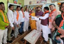 गडचिरोली शहरात आता भाजपचा ‘घर चलो अभियाना’तून महाजनसंपर्क