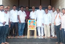 काँग्रेस कमिटीतर्फे शाहू महाराजांना आदरांजली