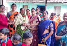 भरड धान्याचे महत्व सांगत शेतकरी महिलांचा केला सन्मान