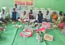 अन् डबा पार्टीत रमले खासदार, आमदारांसह भाजपचे पदाधिकारी
