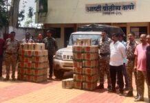 दारू तस्करांची पोळ्यासाठी लगबग, आष्टीत ११ लाखांचा मुद्देमाल जप्त