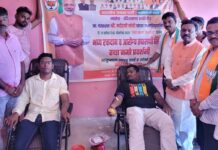 सेवा पंधरवड्यानिमित्त इंदिरानगरात रक्तदान व आरोग्य तपासणी शिबिर