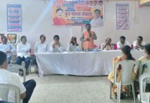 देसाईगंजमध्ये भाजपचा बुथ पालक मेळावा, खासदार-आमदार, पदाधिकाऱ्यांची उपस्थिती