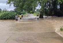 गोसेखुर्दचा फटका, सलग दुसऱ्या दिवशी जिल्ह्यातील सहा मार्ग बंद