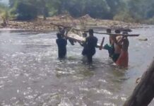 बहुचर्चित गुंडेनूर नाल्यावर पुढच्या पावसाळ्यापर्यंत होणार पूल