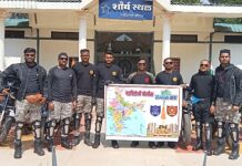 सी-६० चे बाईक राईडर्स दक्षित भारतात सांगणार शहीद पोलिसांची यशोगाथा