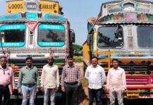 कत्तलखान्यात जाणाऱ्या २२ गोवंशीय जनावरांना पोलिसांनी दिले जीवदान