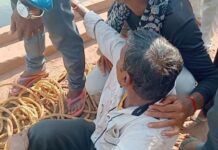 अन् अनियंत्रित दुचाकीसह बापलेक पुलावरून वैनगंगा नदीत कोसळले