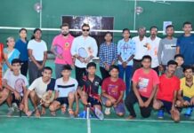 आलापल्लीतील क्रीडा संकुलात रंगली पुरूष-महिलांची बॅडमिंटन स्पर्धा