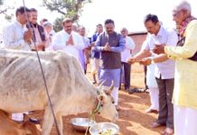 गोवंशाचे संरक्षण करणे ही सर्वांची जबाबदारी- खा.अशोक नेते