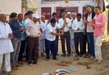 आमगावच्या विठ्ठल-रुक्मिणी मंदिराच्या सभागृहासह रस्त्यांच्या कामांना सुरूवात