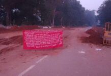 भामरागड-आलापल्ली मार्गावर झाड टाकून नक्षलवाद्यांकडून मार्ग अडविण्याचा प्रयत्न