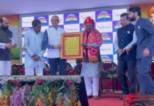 सातव्या युवा संसदेत खा.अशोक नेते यांचा ‘आदर्श खासदार’ म्हणून सन्मान