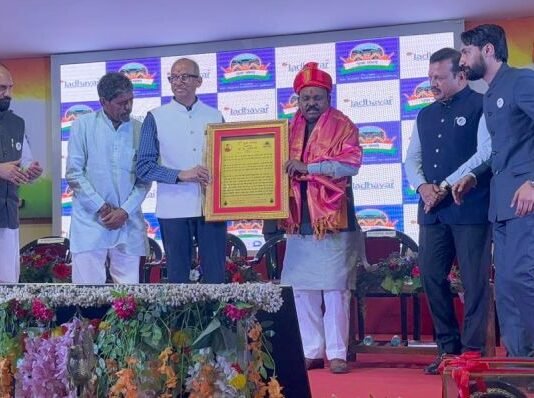 सातव्या युवा संसदेत खा.अशोक नेते यांचा ‘आदर्श खासदार’ म्हणून सन्मान
