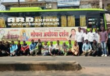 गडचिरोली जिल्ह्यातील ४०० भाविक निघाले अयोध्येतील रामलल्लाच्या दर्शनाला
