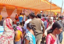 महाशिवरात्रीनिमित्त वांगेपल्लीच्या मंदिरात तीन राज्यातील भाविकांची मांदियाळी