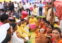 राजाराम (खां) येथील सामूहिक विवाह सोहळ्यात ५१ जोडप्यांचे शुभमंगल