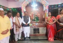 महाशिवरात्री निमित्ताने खासदार नेते यांची चपराळा देवस्थानला भेट व पुजा