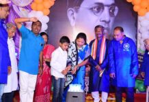 बाईक व भीम रॅलीने दुमदुमले अहेरी, डॉ.आंबेडकर यांच्या जयंतीचा उत्साह