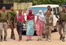 दोन महिला नक्षलींसह एका सहकाऱ्याला अटक, नक्षल कॅम्पचाही केला पर्दाफाश