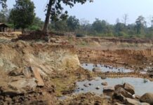 रस्ते, पुलाच्या कामांसाठी वनविभागाच्या हद्दीतील रेती, मुरुमाचा सर्रास वापर