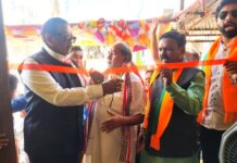 आलापल्लीत महायुतीच्या कार्यालयाचे उद्घाटन, ना.धर्मरावबाबा, खा.नेते यांची उपस्थिती