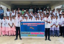 राष्ट्रीय डेंगू दिवसानिमित्त प्रतिबंधात्मक उपाययोजनांवर प्रात्यक्षिकासह मार्गदर्शन