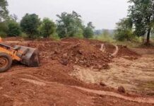 रस्त्याच्या कामासाठी वनक्षेत्रातून काढला मुरूम, चार वनकर्मचारी निलंबित