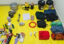 इंद्रावतीच्या तिरी पोलिस-नक्षल चकमक, स्फोटकांसह विविध साहित्य जप्त