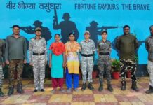 प्रत्येकी आठ लाखांचे इनाम असलेल्या दोन महिला नक्षलवाद्यांचे आत्मसमर्पण