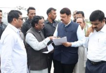 उपमुख्यमंत्रीद्वयांचे स्वागत करून हेलिपॅडवरूनच माघारी परतले भाजप नेते