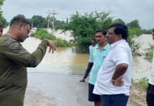 देसाईगंज तालुक्यातील किन्हाळा, मोहटोला, जुनी अरततोंडी गावांना बसला पुराचा फटका