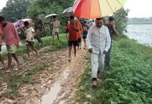 पाळ फुटून मामा तलाव झाला रिकामा, अधिकाऱ्यांनी दाखवली संवेदनशून्यता