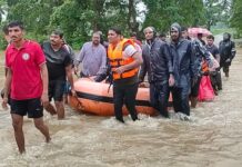 पूरपरिस्थितीत 67 लोकांना वाचवले, 226 जणांना सुरक्षितस्थळी हलविले