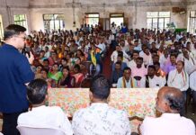 अम्ब्रिशराव आत्राम यांनी मुलचेरात घेतला पदाधिकारी व कार्यकर्ता मेळावा