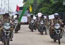 आज अंगदान दिवस, जनजागृतीसाठी सीआरपीएफ बटालियनची बाईक रॅली