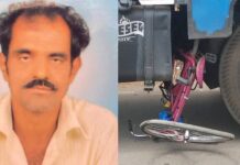 ट्रकने सायकलस्वाराला चिरडले, देसाईगंजच्या स्मारकाजवळील अपघात