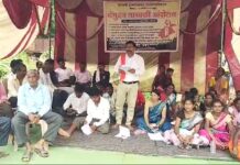 कोजबी ग्रामपंचायत प्रशासनाविरोधात गावकऱ्यांचे साखळी आंदोलन सुरूच