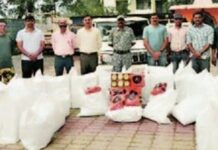 प्रतिबंधीत सुगंधी तंबाखूची वाहतूक आणि साठ्यावर अहेरी पोलिसांची धाड