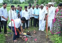 जुनी वडसात होणार नाट्य सभामंडप, आ.कृष्णा गजबे यांच्या हस्ते भूमिपूजन