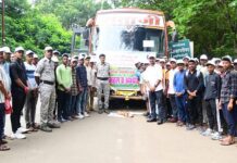 अतिदुर्गम भागातील 45 शेतकरी निघाले 10 दिवसांच्या कृषीदर्शन सहलीला