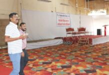 निवडणूक निरीक्षकांनी केली व्यवस्थेची पाहणी, स्ट्राँग रुम, कंट्रोल रूमला भेट