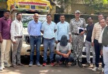 पोलीस वाहनास धडक देवून जीवघेणा हल्ला करणारा मुख्य आरोपी जेरबंद