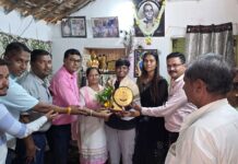 आशियाई गोल्फ स्पर्धेत कांस्यपदक मिळवून देणाऱ्या ईशाचा सत्कार