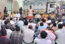 मसली, वाकडी आणि शिवणीतील कॅार्नर सभेत मा.खा.नेतेंचा काँग्रेसवर हल्लाबोल