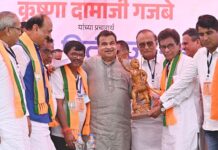 महायुतीचे कृष्णा गजबे यांना पुन्हा निवडून द्या, परिसराच्या विकासाची गॅरंटी माझी